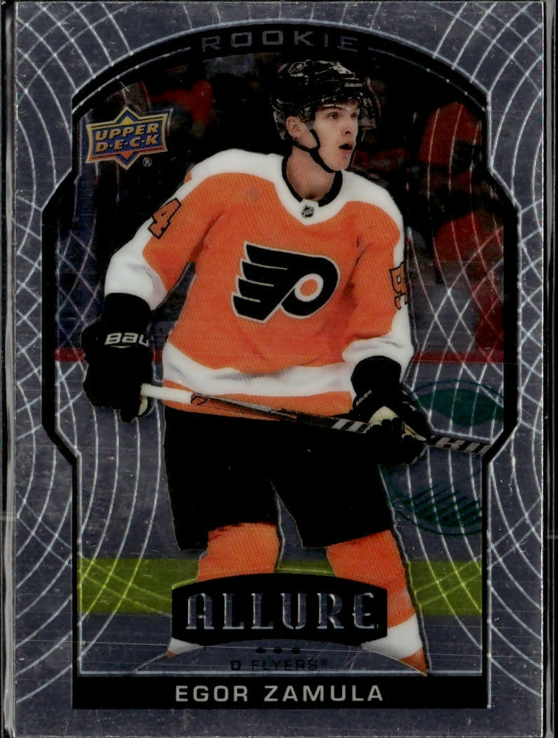 2020-21 Upper Deck Allure #97 Egor Zamula Philadelphia Flyers Rookie