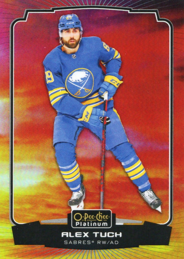 2022-23 Upper Deck O-Pee-Chee Platinum Hockey - Base - Sunset #59 Alex Tuch - Buffalo Sabres - A