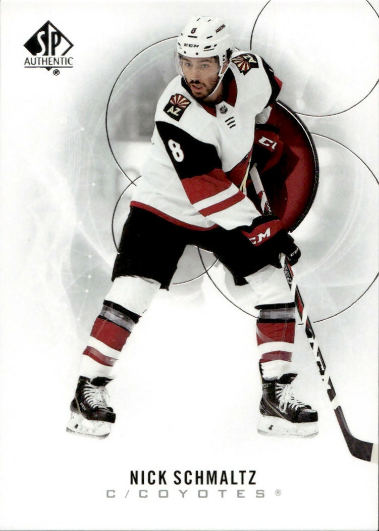 2020-21 Upper Deck Sp Authentic Hockey - Base #62 Nick Schmaltz - Arizona Coyotes - A