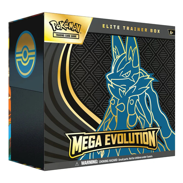 Pokemon TCG Mega Evolution Elite Trainer Box - Lucario