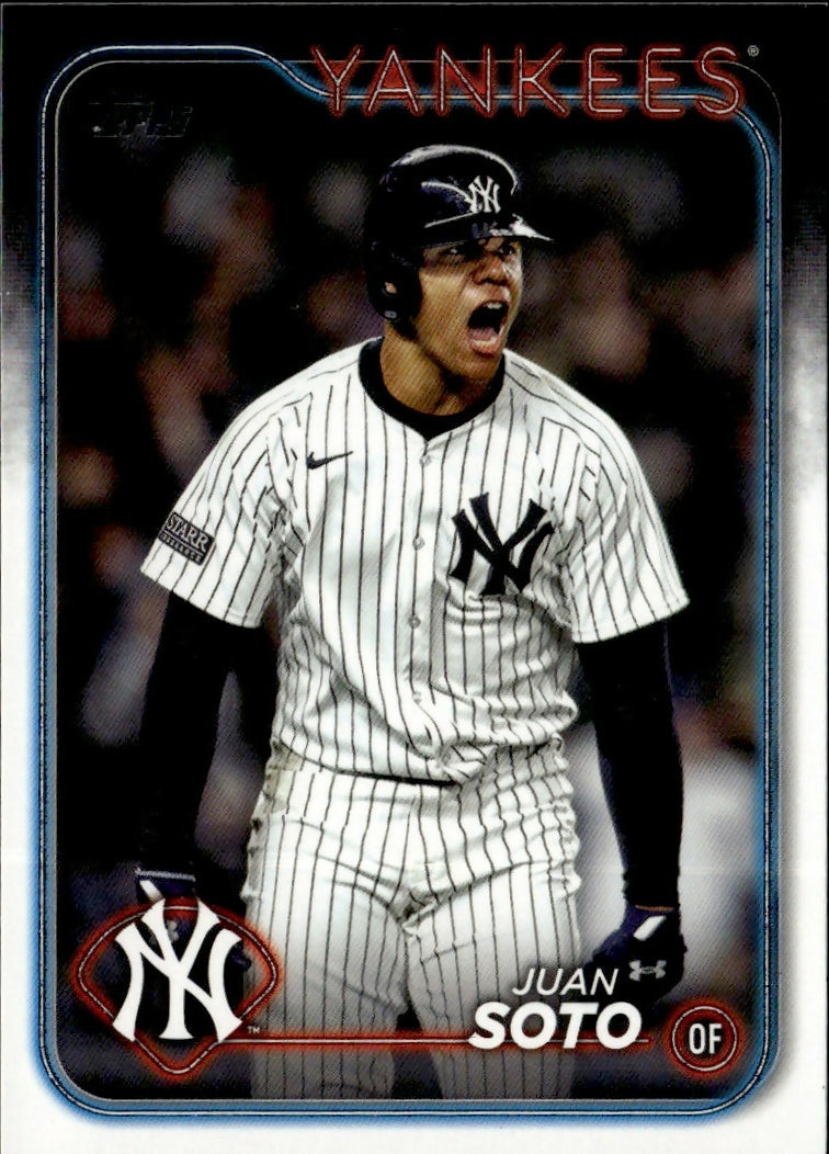 2024 Topps Update #US1 Juan Soto New York Yankees