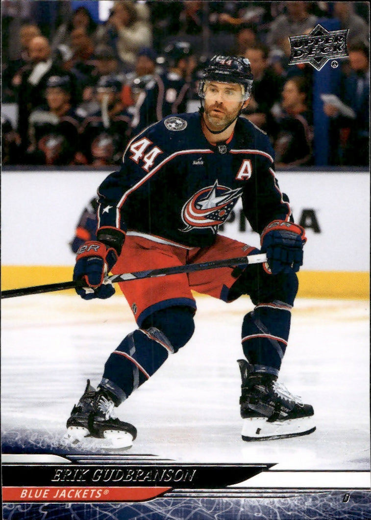2024-25 Upper Deck Series 1 Hockey - Base #60 Erik Gudbranson - Columbus Blue Jackets - A