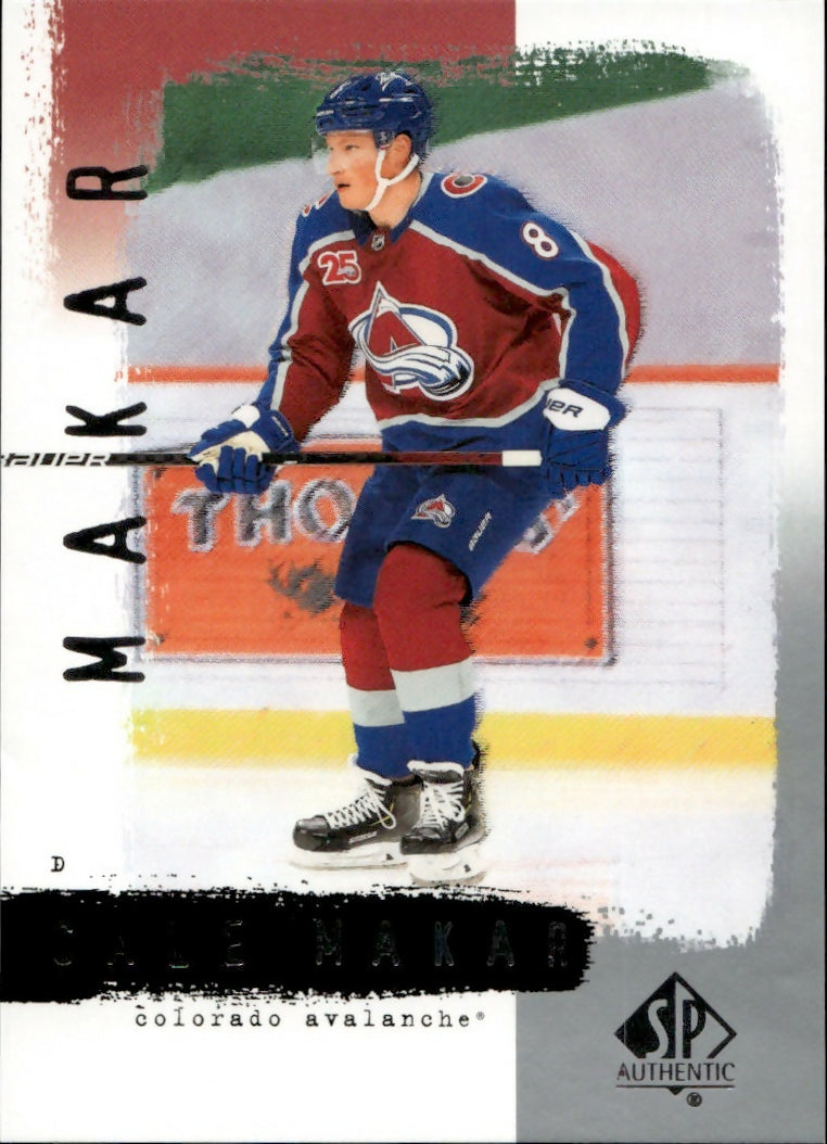 2020-21 Upper Deck Sp Authentic Hockey - 2000-01 Retro #R2 Cale Makar - Colorado Avalanche - A