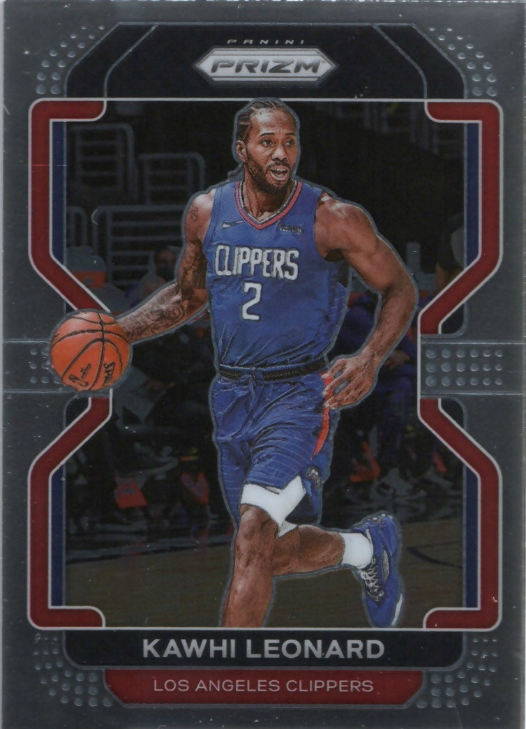 2021-22 Panini Prizm Basketball - Base # 71 Kawhi Leonard - Los Angeles Clippers