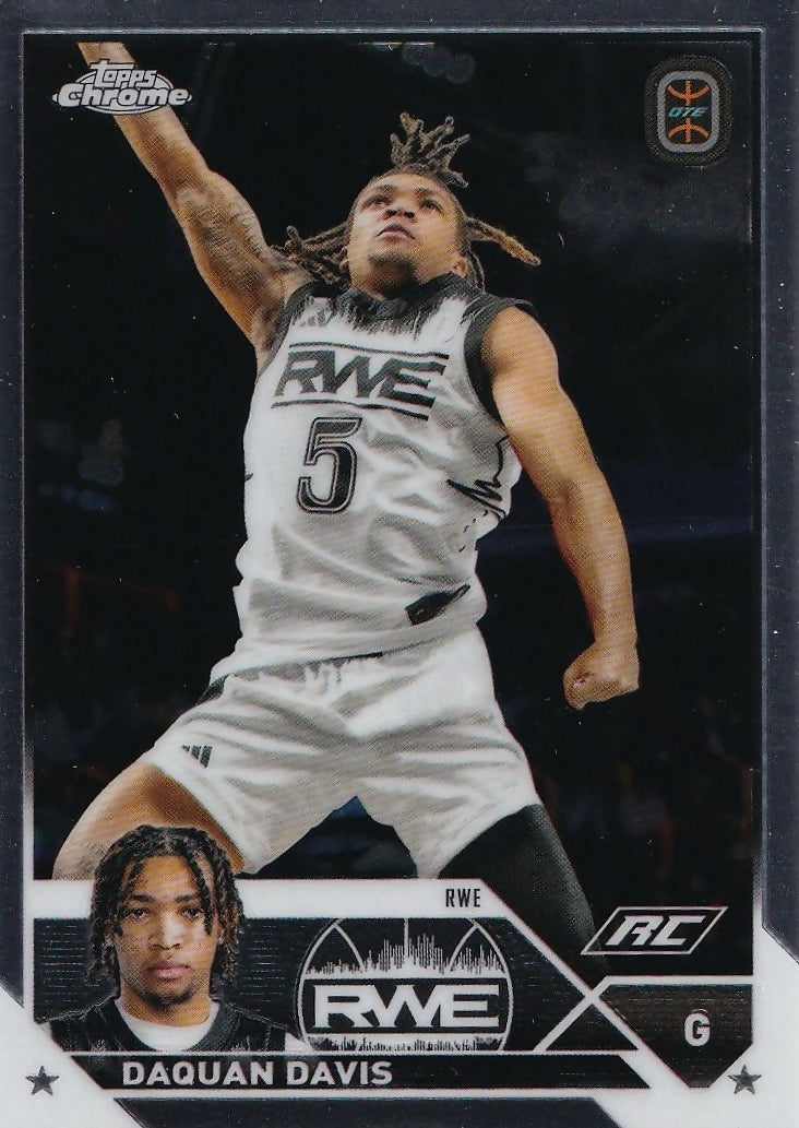 2023-24 Topps Chrome OTE Overtime Elite - Base #55 Daquan Davis - RWE - A