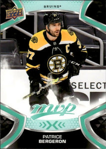 2021-22 Upper Deck MVP Hockey - Base #37 Patrice Bergeron - Boston Bruins