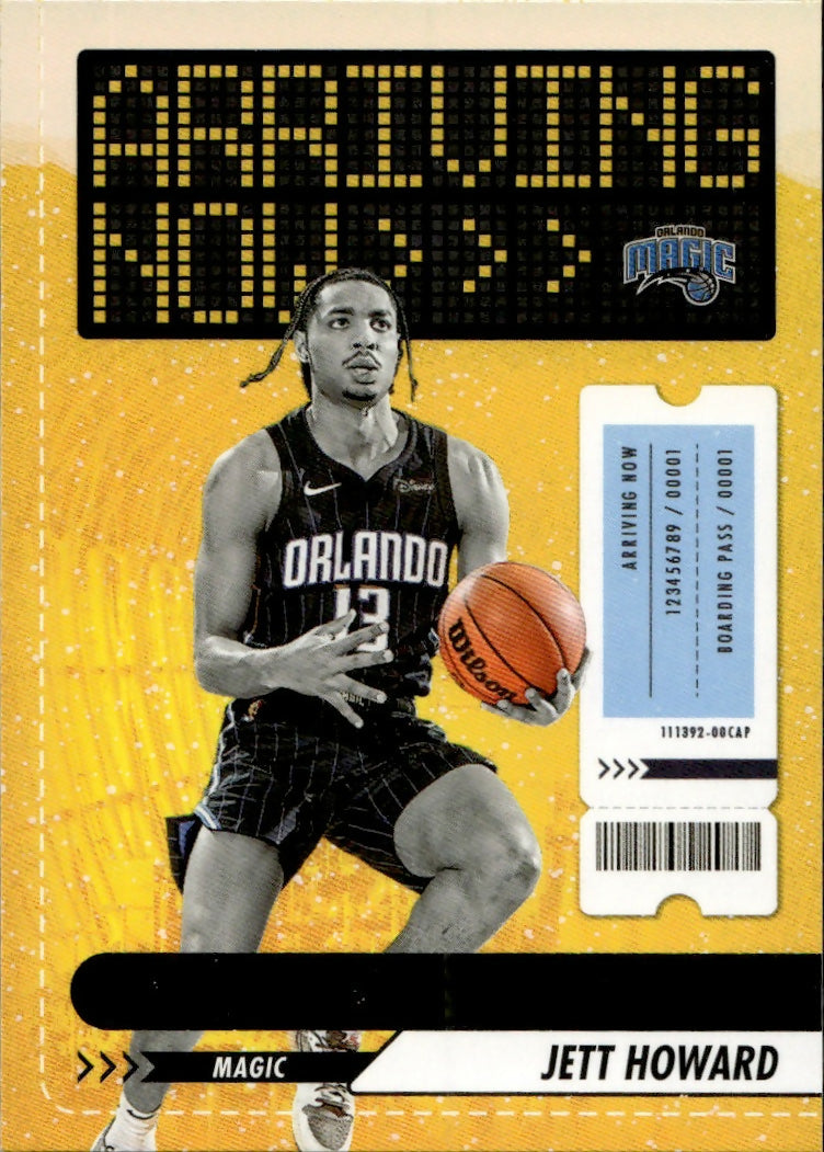 2023-24 Panini Hoops Basketball - Arriving Now #7 Jett Howard - Orlando Magic - A