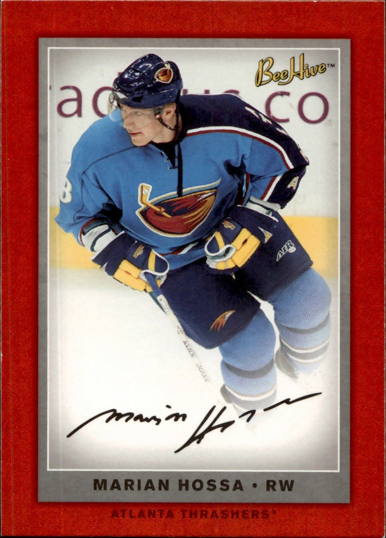 2006-07 Upper Deck - Bee Hive Hockey - Base - Red #97 Marian Hossa - Atlanta Thrashers - A