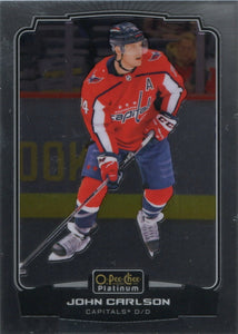 2022-23 Upper Deck O-Pee-Chee Platinum Hockey - Base #58 John Carlson - Washington Capitals