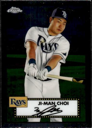 2021 Topps Chrome Platinum Anniversary #325 Ji-man Choi