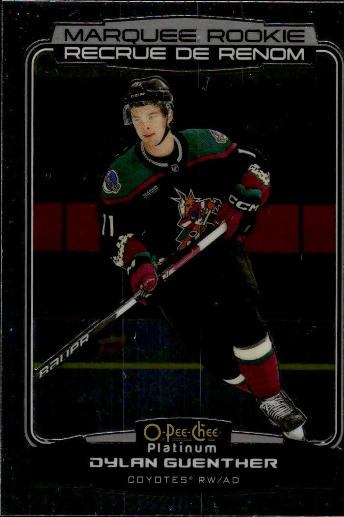 2022-23 Upper Deck O-Pee-Chee Platinum Hockey - Base - Marquee Rookie #298 Dylan Guenther - Arizona Coyotes