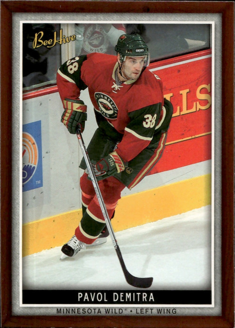 2006-07 Upper Deck - Bee Hive Hockey - Base #53 Pavol Demitra - Minnesota Wild - A