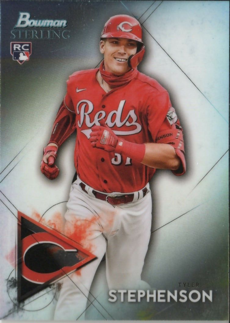 2021 Bowman Sterling Baseball - [Base] #BSR-8 Tyler Stephenson - Cincinnati Reds - A