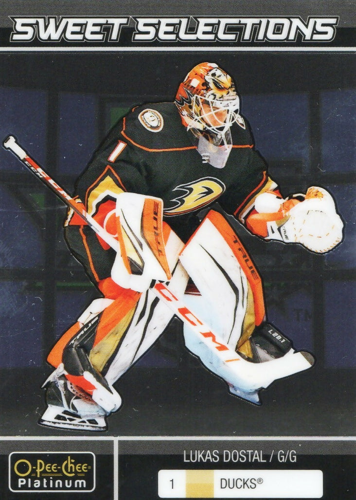 2022-23 Upper Deck O-Pee-Chee Platinum Hockey - Sweet Selection #SS-10 Lukas Dostal - Anaheim Ducks - A