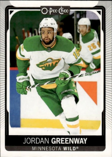 2021-22 Upper Deck O-Pee-Chee Hockey - Base #298 Jordan Greenway - Minnesota Wild