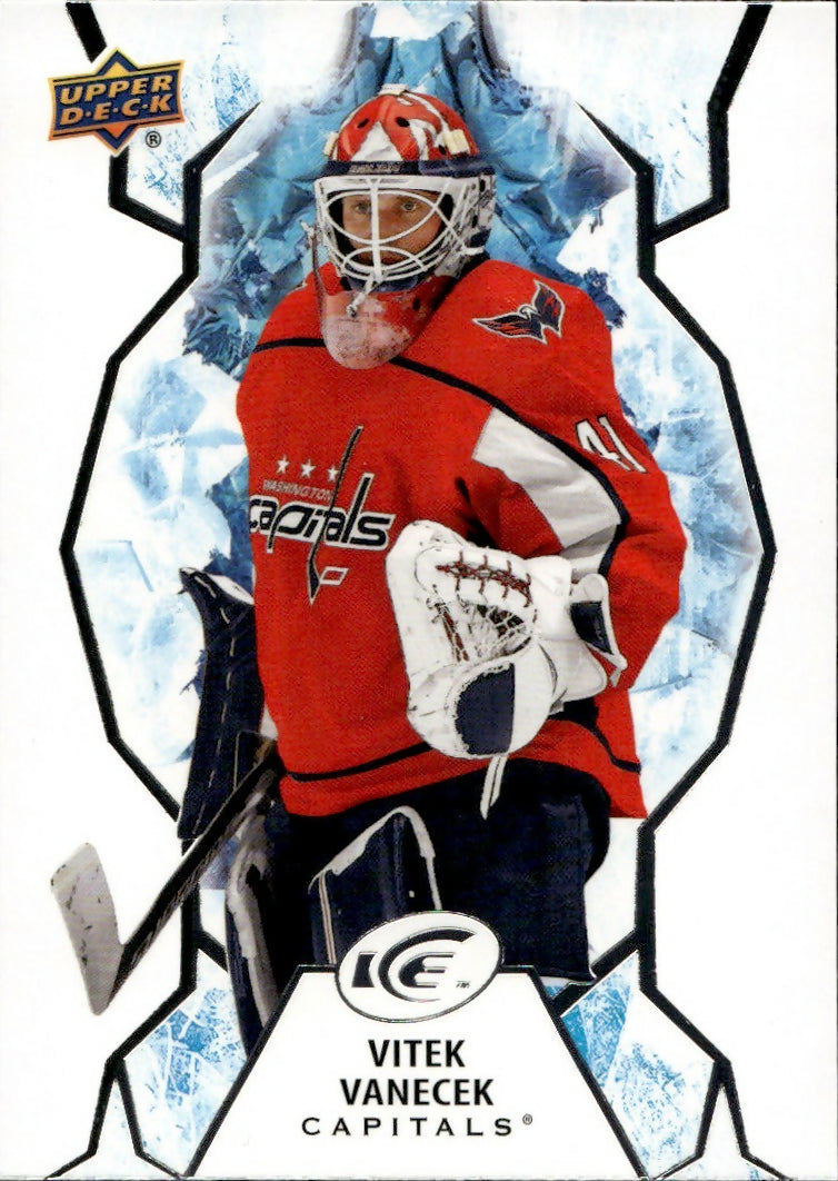 2021-22 Upper Deck Ice Hockey - Base #79 Vitek Vanecek - Washington Capitals - A
