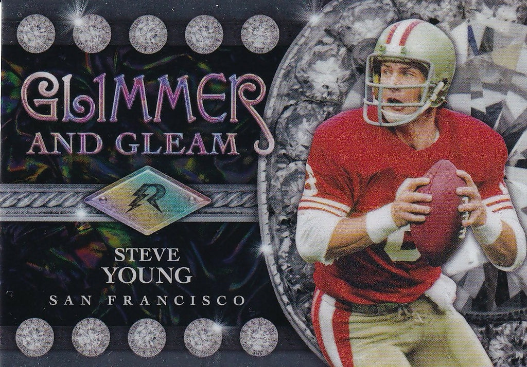 2024 Topps Resurgence Glimmer and Gleam #GG-7 Steve Young San Francisco 49ers