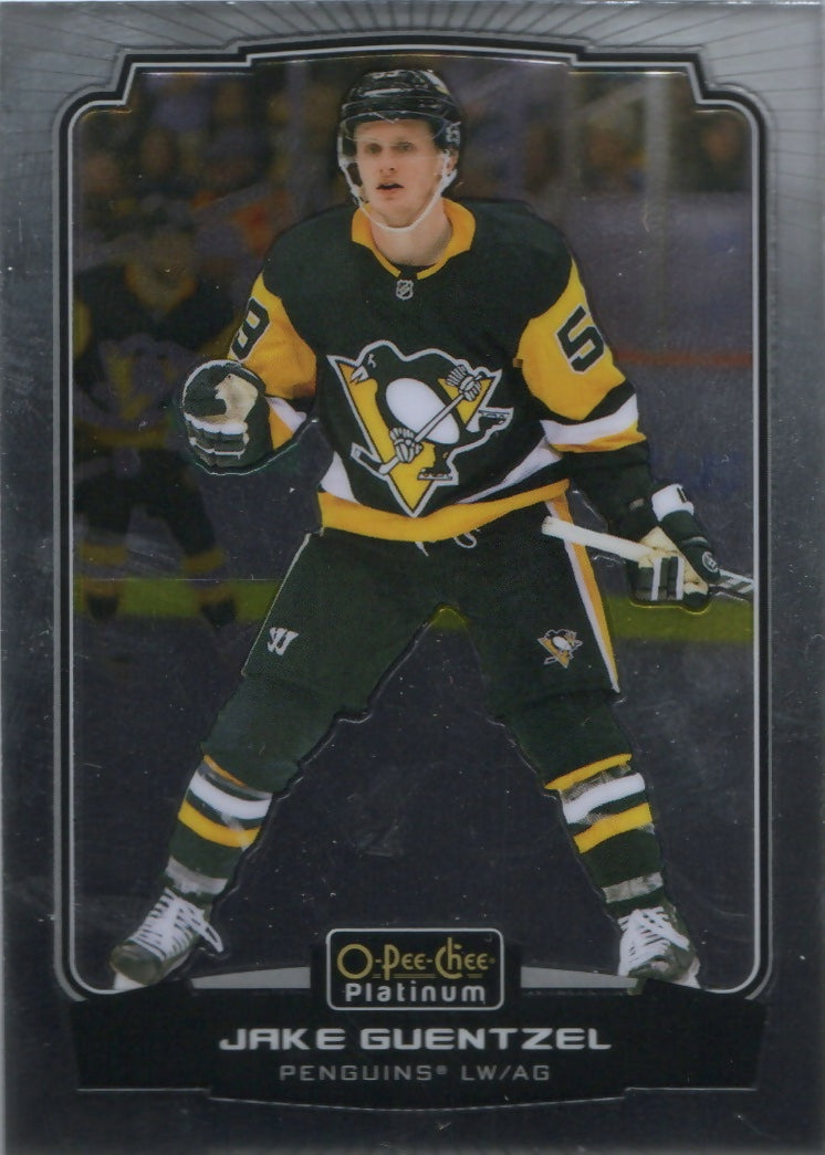 2022-23 Upper Deck O-Pee-Chee Platinum Hockey - Base #10 Jake Guentzel - Pittsburgh Penguins