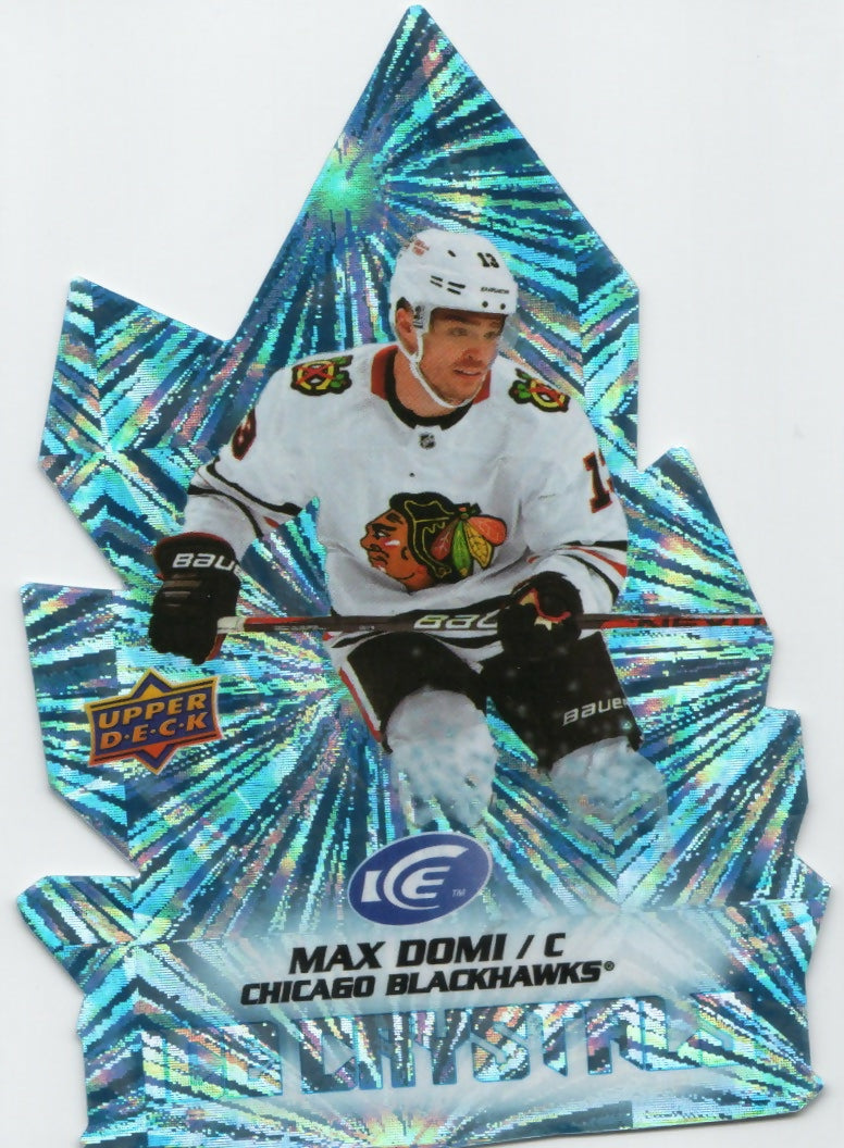 2022-23 Upper Deck Ice Hockey - Ice Crystals #IC-24 Max Domi - Chicago Blackhawks - A