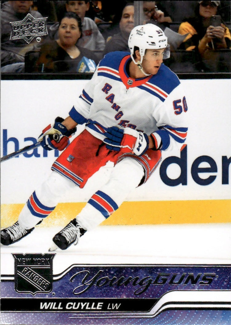 2023-24 Upper Deck Series 1 Hockey - Base - Young Guns #213 Will Cuylle - New York Rangers