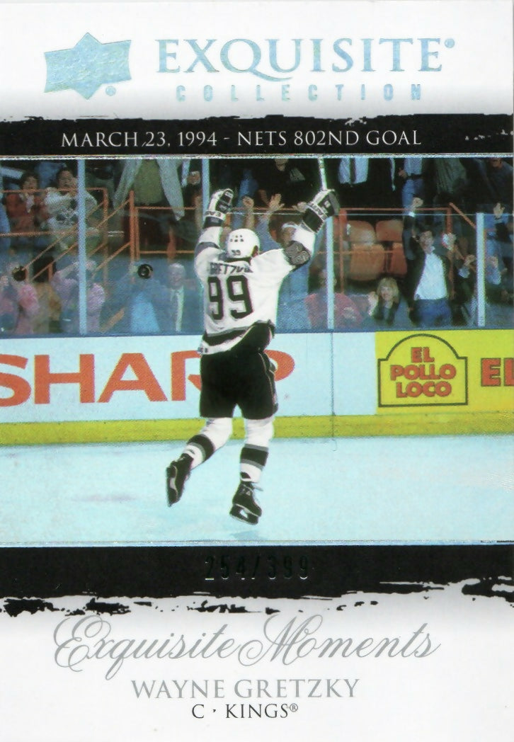 2021-22 Upper Deck Black Diamond - Exquisite Collection Moments #ECM-WG Wayne Gretzky - Los Angeles Kings - A