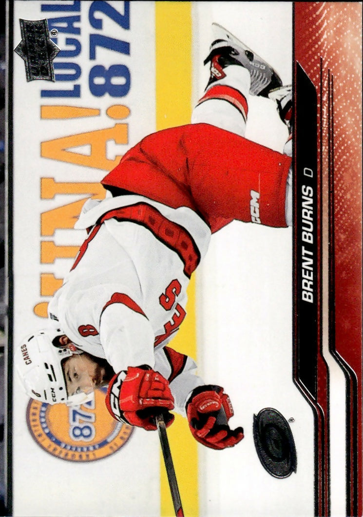 2023-24 Upper Deck Series 2 Hockey - Base #284 Brent Burns - Carolina Hurricanes