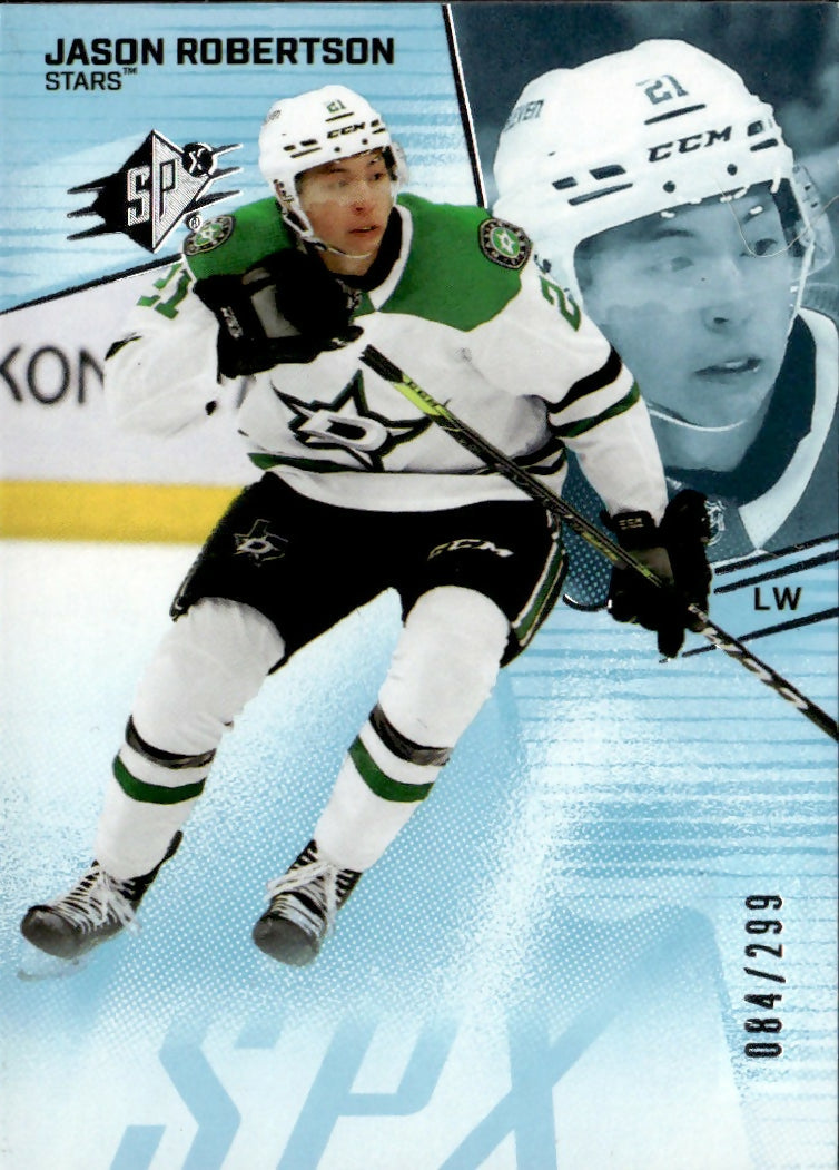 2022-23 Upper Deck SPX Hockey - Base :299 #41 Jason Robertson - Dallas Stars - A