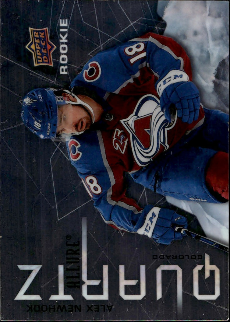 2021-22 Upper Deck Allure Hockey - Quartz #AQ-AN Alex Newhook - Colorado Avalanche - A