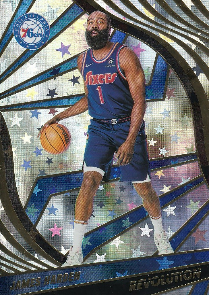 2021-22 Panini Revolution Astro #18 James Harden Philadelphia 76ers