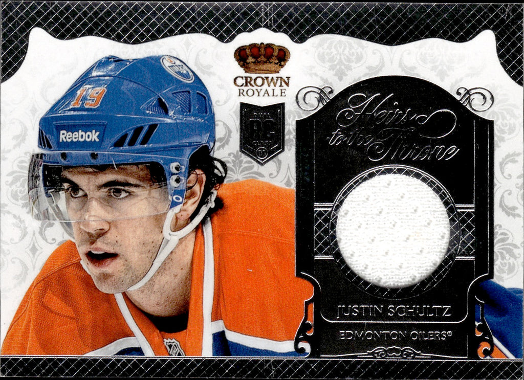 2013-14 Panini Crown Royal Hockey Heirs To The Throne #HT-JUS Justin Shultz - Edmonton Oilers