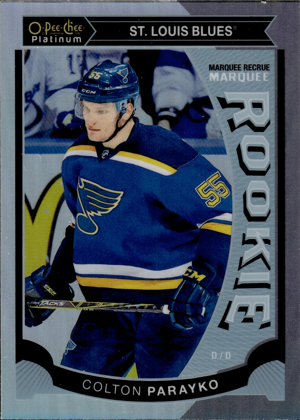 2015-16 O-Pee-Chee Platinum Hockey Marquee Rookies Rainbow #M24 Colton Parayko - St. Louis Blues