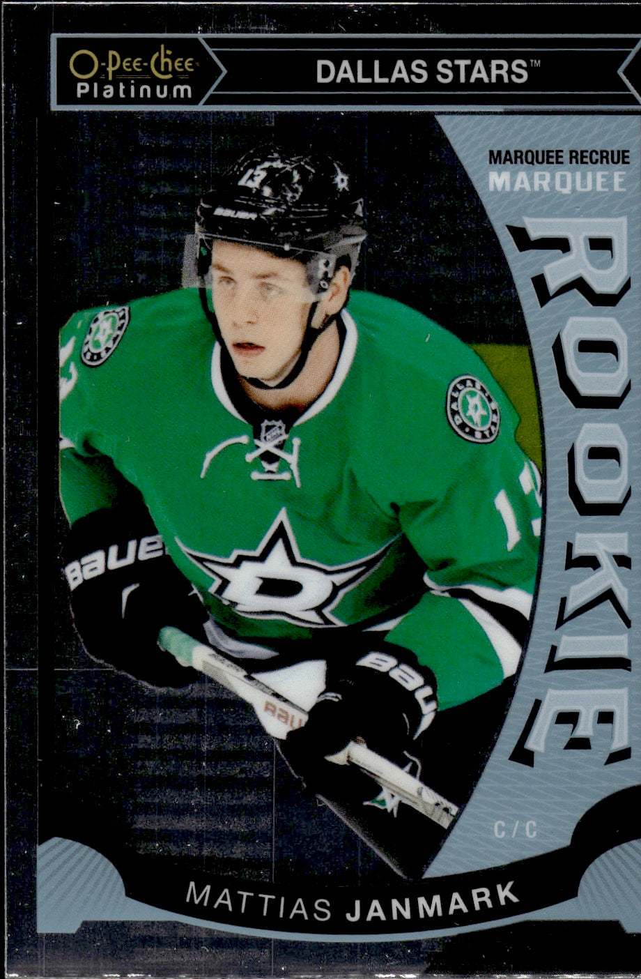 2015-16 O-Pee-Chee Platinum Hockey Marquee Rookies #M17 Mattias Janmark - Dallas Stars