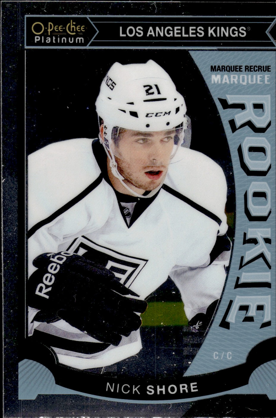 2015-16 O-Pee-Chee Platinum Hockey Marquee Rookies #M18 Nick Shore - Los Angeles Kings