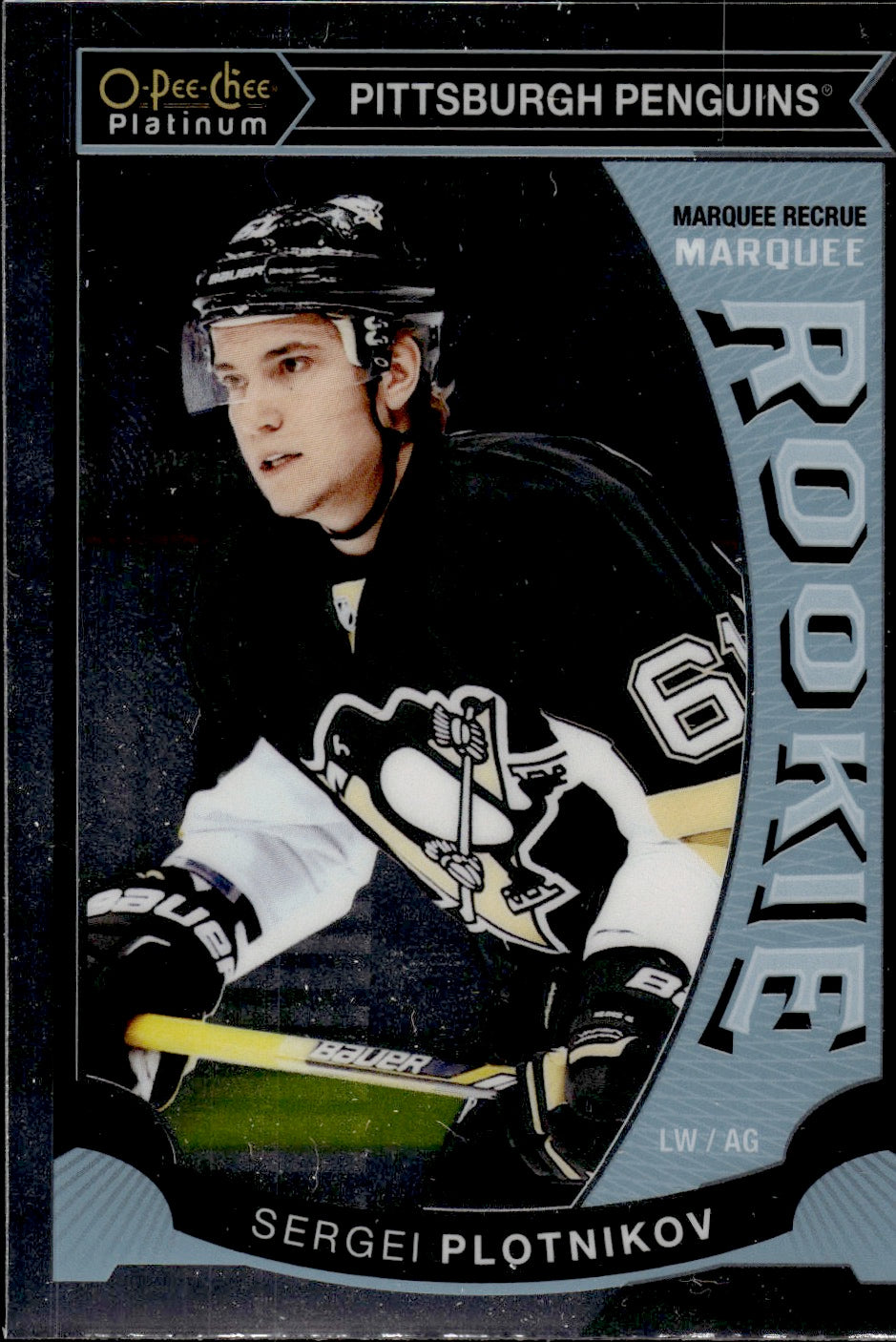 2015-16 O-Pee-Chee Platinum Hockey Marquee Rookies #M22 Sergei Plotnikov - Pittsburgh Penguins