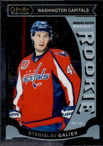 2015-16 O-Pee-Chee Platinum Hockey Marquee Rookies #M28 Stanislav Galiev - Washington Capitals