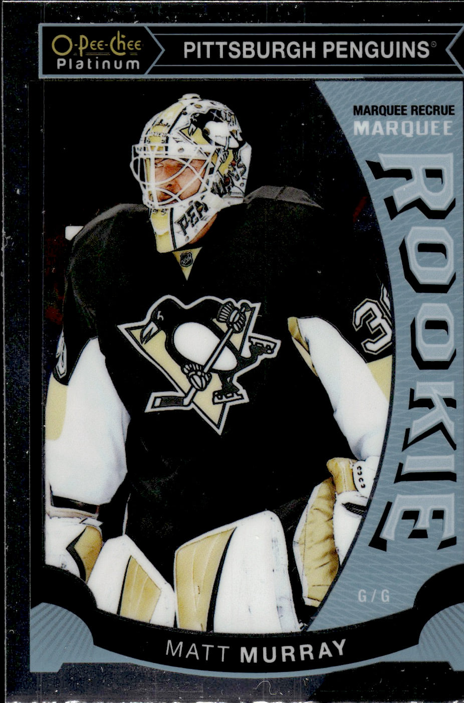 2015-16 O-Pee-Chee Platinum Hockey Marquee Rookies #M29 Matt Murray - Pittsburgh Penguins