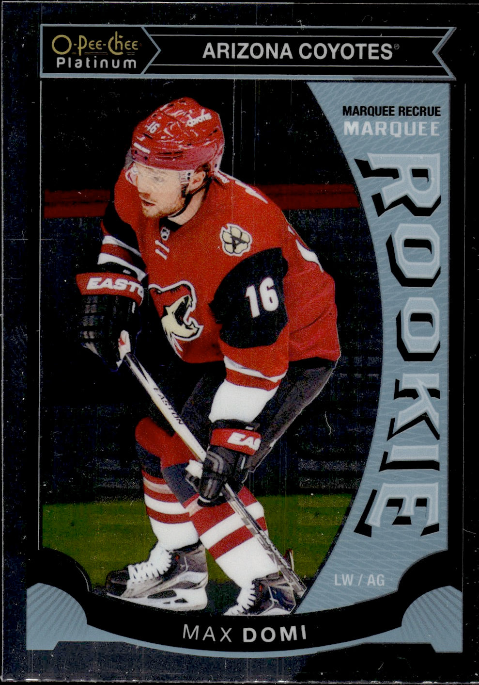 2015-16 O-Pee-Chee Platinum Hockey Marquee Rookies #M30 Max Domi - Arizona Coyotes