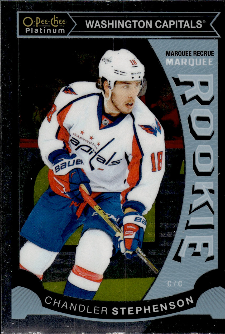 2015-16 O-Pee-Chee Platinum Hockey Marquee Rookies #M31 Chandler Stephenson - Washington Capitals