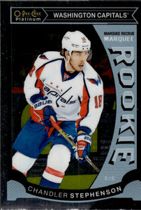 2015-16 O-Pee-Chee Platinum Hockey Marquee Rookies #M31 Chandler Stephenson - Washington Capitals