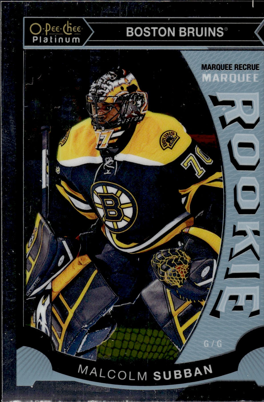 2015-16 O-Pee-Chee Platinum Hockey Marquee Rookies #M5 Malcolm Subban - Boston Bruins