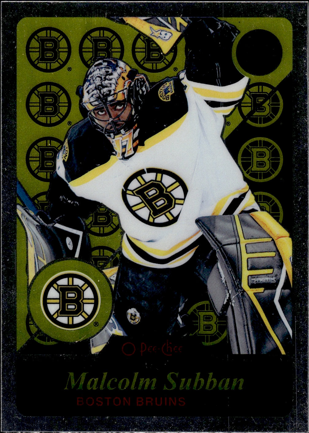 2015-16 O-Pee-Chee Platinum Hockey Retro #R71 Malcolm Subban - Boston Bruins