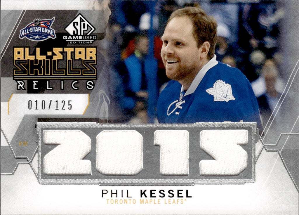 2015-16 Upper Deck SP Game Used Hockey All Star Skills Relics /125 #AS-KE Phil Kessel - Toronto Maple Leafs