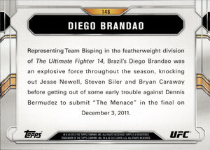 2015 Topps UFC Chronicles #148 Diego Brandao - Featherweight