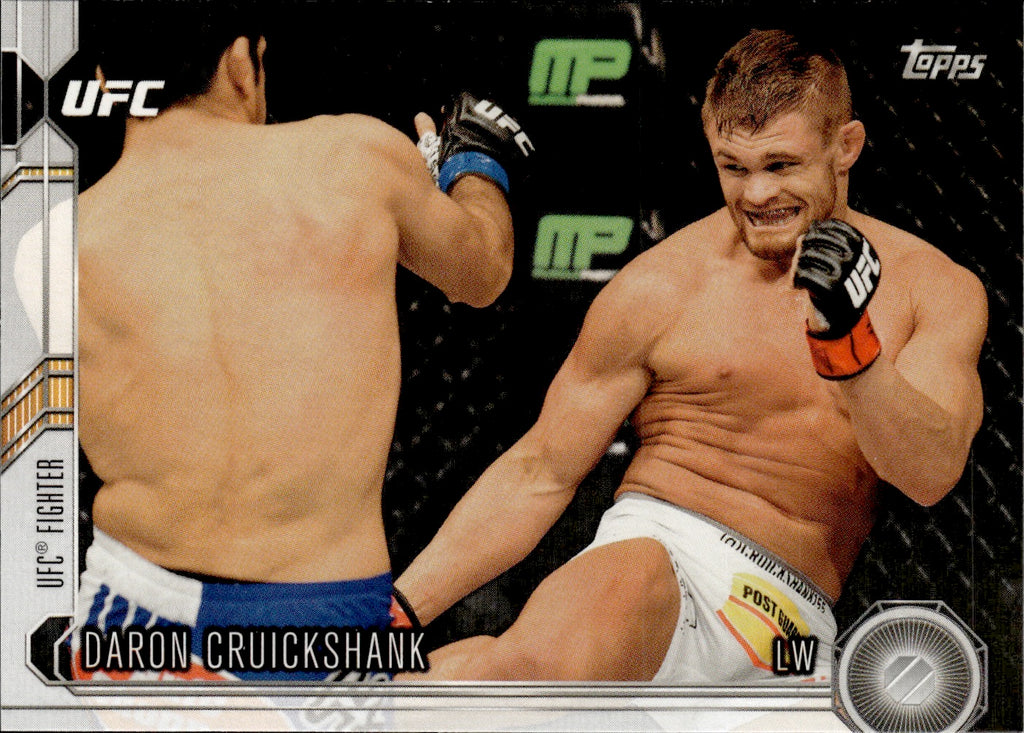 2015 Topps UFC Chronicles #163 Daron Cruickshank - Lightweight