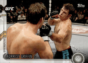 2015 Topps UFC Chronicles #19 Forrest Griffin - Light Heavyweight