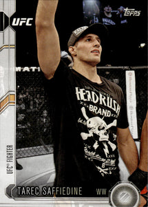 2015 Topps UFC Chronicles #224 Tarec Saffiedine - Welterweight