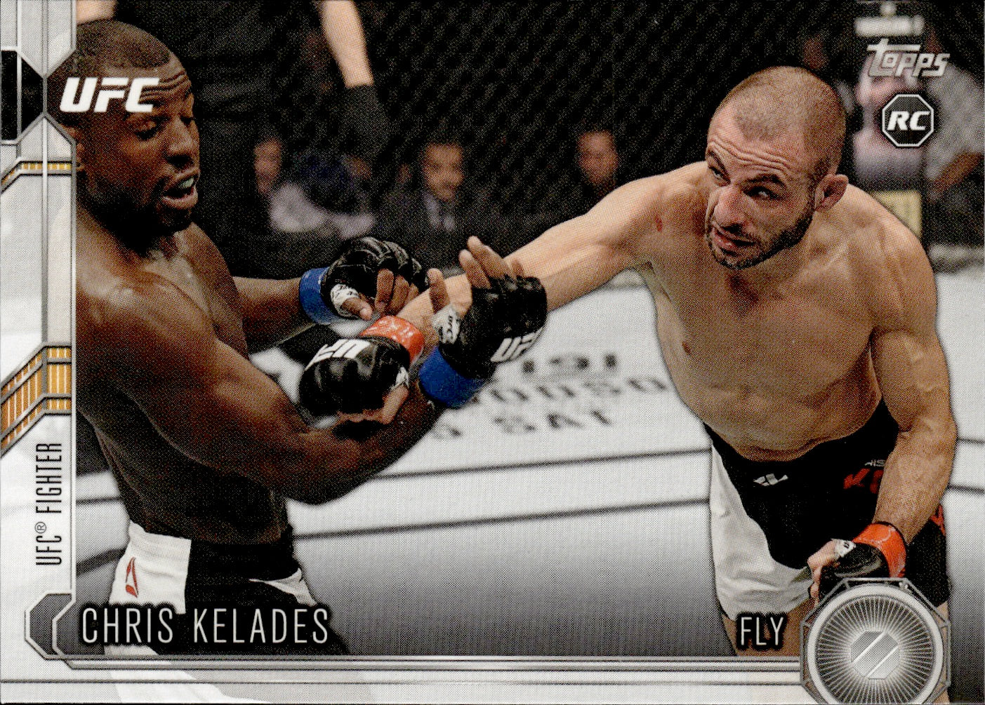 2015 Topps UFC Chronicles #253 Chris Kelades - Flyweight