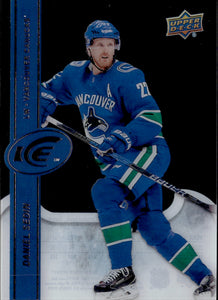 2017-18 Upper Deck Ice Hockey Base #13 Daniel Sedin - Vancouver Cunucks