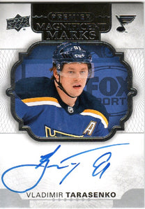 2017-18 Upper Deck Premier Hockey - Magnificent Marks #MM-VL Vladimir Tarasenko - St. Louis Blues