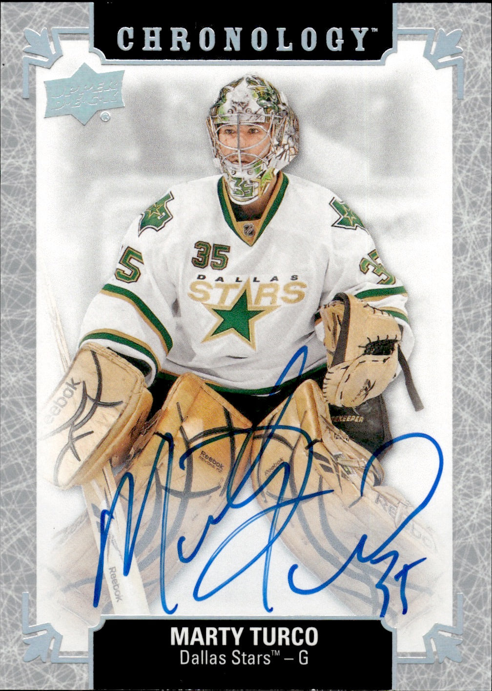 2018-19 Upper Deck Chronology Hockey #FH-DA-MT Marty Turco - Dallas Stars